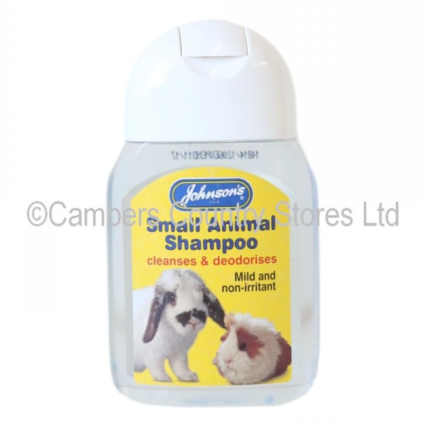 Johnsons Small Animal Shampoo 125ml Cambers Country Store